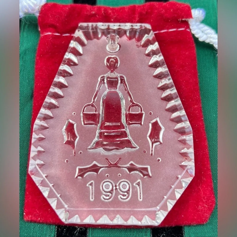 WATERFORD Crystal Holiday Ornament - Twelve Days of Christmas